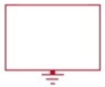 This symbol represents ________.   A) A pointed ground point B) A shielded housing C) A square ground cable D) A component that is case grounded