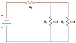 What type of circuit is this?   A) Open circuit B) Parallel circuit C) Series-parallel circuit D) Series circuit