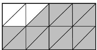 Use a fraction to represent the shaded portions. - 
