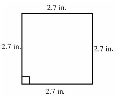 in the next problems, find the perimeter and area of each figure. - 