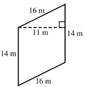 in the next problems, find the perimeter and area of each figure. - 