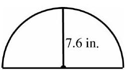 in the next problems, find the area of each figure. - 