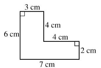 in the next problems, find the perimeter and area of each figure. - 