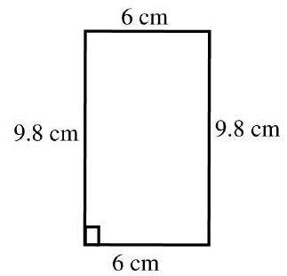 in the next problems, find the perimeter and area of each figure. - 