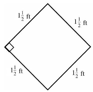 in the next problems, find the perimeter and area of each figure. - 