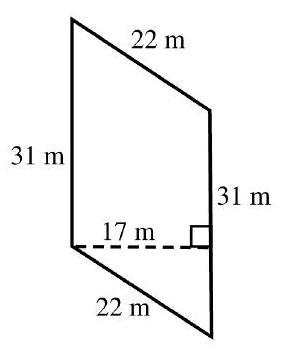 in the next problems, find the perimeter and area of each figure. - 