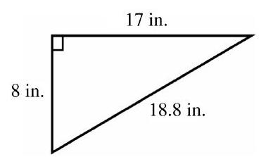 in the next problems, find the perimeter and area of each figure. - 