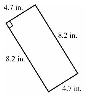 in the next problems, find the perimeter and area of each figure. - 