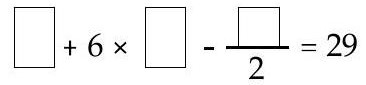  Solve the problem. -The three squares stand for the numbers 4,6 and 8 in some order. Fill in the squares to make a true statement.   A)   6,4,8  B)   8,6,4  C)   4,8,6  D)   8,4,6