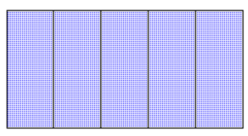  Draw a diagram to represent the number. - \frac{5}{5}  A)    B)    C)    D)    