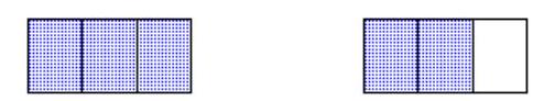  Draw a diagram to represent the number. - \frac{5}{3}  A)    B)    C)    D)    