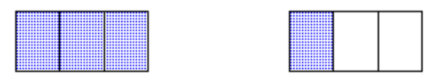  Draw a diagram to represent the number. - \frac{5}{3}  A)    B)    C)    D)    