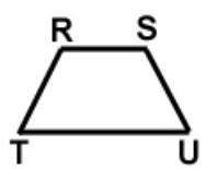 <strong>Choose the appropriate sketch and description for the indicated geometric object. -Trapezoid \overline{R S} \| \overline{T U} </strong> A) \overline{\mathrm{RS}}\|\overline{\mathrm{TU}}, \overline{\mathrm{RT}}\| \overline{\mathrm{SU}} \angle \mathrm{R}=\angle \mathrm{S}=\angle \mathrm{T}=\angle \mathrm{U}=90^{\circ} B) \overline{\mathrm{RS}} \| \overline{\mathrm{TU}} C) \overline{\mathrm{RS}}=\overline{\mathrm{TU}}=\overline{\mathrm{RT}}=\overline{\mathrm{SU}} \angle \mathrm{R}=\angle \mathrm{S}=\angle \mathrm{T}=\angle \mathrm{U}=90^{\circ} D) \overline{\mathrm{RS}}\|\overline{\mathrm{TU}}, \overline{\mathrm{RT}}\| \overline{\mathrm{SU}} \overline{\mathrm{RS}}=\overline{\mathrm{TU}}, \overline{\mathrm{RT}}=\overline{\mathrm{SU}} \angle \mathrm{R}=\angle \mathrm{U}, \angle \mathrm{S}=\angle \mathrm{T}