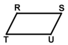 <strong>Choose the appropriate sketch and description for the indicated geometric object. -Trapezoid \overline{R S} \| \overline{T U} </strong> A) \overline{\mathrm{RS}}\|\overline{\mathrm{TU}}, \overline{\mathrm{RT}}\| \overline{\mathrm{SU}} \angle \mathrm{R}=\angle \mathrm{S}=\angle \mathrm{T}=\angle \mathrm{U}=90^{\circ} B) \overline{\mathrm{RS}} \| \overline{\mathrm{TU}} C) \overline{\mathrm{RS}}=\overline{\mathrm{TU}}=\overline{\mathrm{RT}}=\overline{\mathrm{SU}} \angle \mathrm{R}=\angle \mathrm{S}=\angle \mathrm{T}=\angle \mathrm{U}=90^{\circ} D) \overline{\mathrm{RS}}\|\overline{\mathrm{TU}}, \overline{\mathrm{RT}}\| \overline{\mathrm{SU}} \overline{\mathrm{RS}}=\overline{\mathrm{TU}}, \overline{\mathrm{RT}}=\overline{\mathrm{SU}} \angle \mathrm{R}=\angle \mathrm{U}, \angle \mathrm{S}=\angle \mathrm{T}