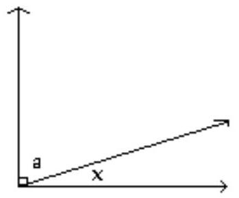 <strong>Find the measure of the missing angle(s). - a=56 ?</strong> A) 24^{\circ} B) 29^{\circ} C) 34^{\circ} D) 44^{\circ}