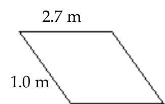 <strong>Find the perimeter or circumference. - </strong> A) 3.7 \mathrm{~m} B) 4.7 \mathrm{~m} C) 7.4 \mathrm{~m} D) 6.4 \mathrm{~m}