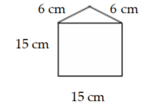 <strong>Find the perimeter. Use 3.14 for \pi when needed. - </strong> A) 72 \mathrm{~cm} B) 237 \mathrm{~cm} C) 57 \mathrm{~cm} D) 42 \mathrm{~cm}
