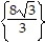 Solve the equation. Express radicals in simplest form. -3   - 6 = 58 A)  { -11, 5} B)    C)    D)   