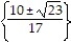 Solve the equation. Express radicals in simplest form. -  = 23 A)    B)    C)    D)   