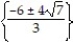 Solve the equation. Express radicals in simplest form. -(3x + 6) <sup>2</sup> = 28 A)    B)    C)    D)   