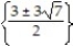 Use the quadratic formula to solve the equation. Simplify any radicals. -2   = 3x - 9 A)    B)    C)    D)  