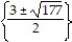 Use the quadratic formula to solve the equation. Simplify any radicals. -(x + 5) (x - 8)  = 2 A)    B)    C)    D)   