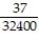 Solve the problem. -The cross section of a large telescope having a diameter of 360 feet and a maximum depth of 37 feet is depicted below.   What is the equation of this parabola? A)  y =     B)  y =     C)  Not enough information D)  y =    