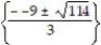 Solve by completing the square. -3   - 18x - 11 = 0 A)    B)    C)    D)   