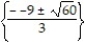 Solve by completing the square. -3   - 18x - 11 = 0 A)    B)    C)    D)   