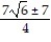 Solve by the method of your choice. -  = 294 A)    B)    C)    D)   