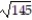 Solve by the method of your choice. -(x + 10) (x - 1)  = 6 A)    B)  { 9 ±   } C)    D)  { -9 ±   }