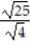Simplify the expression. -  A)    B)    C)    D)  2