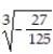 Simplify the radical. -  A)  -   B)    C)  -   D)   