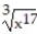 Simplify the radical. -  A)      B)      C)      D)     