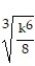 Simplify the radical. -  A)    B)    C)  <sup> </sup><sup> </sup>   D)   