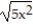 Perform the indicated operations. Assume that all variables represent nonnegative real numbers. -6   - 3   -   A)  14x   B)  15x   C)  3x   D)  2x  