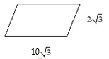 Find the perimeter of the figure. -  A)  24   B)  24   C)  12   D)  12  