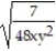 Rationalize the denominator. Assume that all variables represent positive real numbers. -  A)    B)    C)    D)   