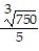 Rationalize the denominator. -  A)    B)    C)    D)   