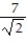 Rationalize the denominator. Write the quotient in lowest terms. -  A)    -   B)    C)    D)   