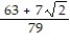 Rationalize the denominator. Write the quotient in lowest terms. -  A)    -   B)    C)    D)   