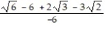 Rationalize the denominator. Write the quotient in lowest terms. -  A)    B)    C)    D)   
