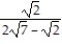 Rationalize the denominator. Write the quotient in lowest terms. -  A)    B)    C)    D)   