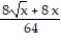 Rationalize the denominator. Write the quotient in lowest terms. -  A)    B)    C)    D)   