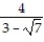 Write the word or phrase that best completes each statement or answers the question.    Provide an appropriate response. - The easiest way to simplify the expression   is to multiply both the numerator and denominator by  