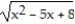 Choose the one alternative that best completes the statement or answers the question.    Solve the equation. -  = x - 3 A)    B)    C)  { 17} D)  { 1}