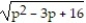 Choose the one alternative that best completes the statement or answers the question.    Solve the equation. -  = p + 1 A)  { 4} B)    C)  { 3} D)  { -3}
