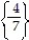 Choose the one alternative that best completes the statement or answers the question.    Solve the equation. -  =   A)    B)    C)    D)   