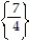 Choose the one alternative that best completes the statement or answers the question.    Solve the equation. -  =   A)    B)    C)    D)   