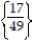 Choose the one alternative that best completes the statement or answers the question.    Solve the equation. -  -   = 1 A)    B)    C)    D)   